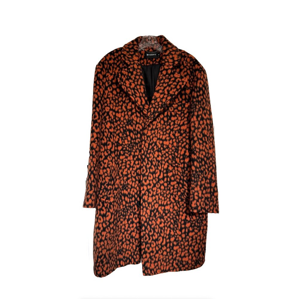 MISBHV mens leopard coat